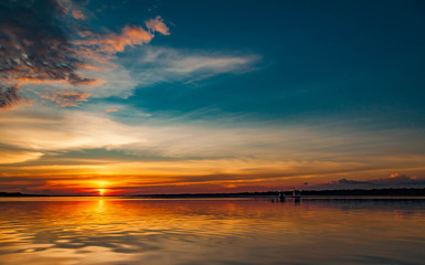 Naklejka premium RIO NEGRO- AMAZONAS - BRASIL