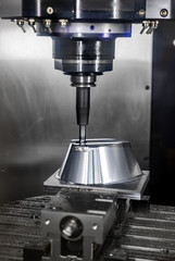 Metalworking CNC milling machine.