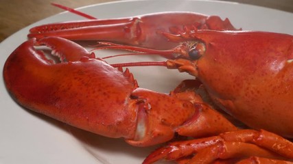 Hot smoking Boiled Lobster 