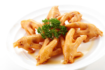 Delicious Chinese cuisine, chicken feet
