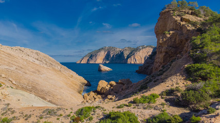 Fototapeta na wymiar Cap de Sa Galera ibiza