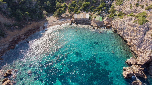 Embarcaderos en Es Portinxol Ibiza