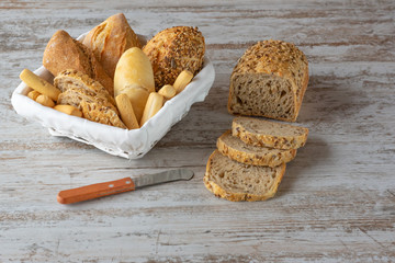 Breads fresh from the oven