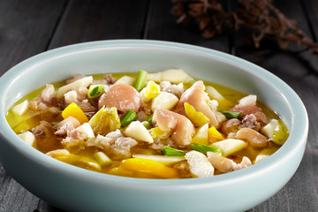 Delicious Chinese cuisine, pickled pork feet