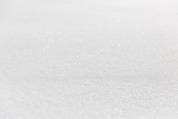 Snow texture with perspective or winter white background