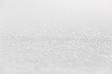 Snow texture with perspective or winter white background