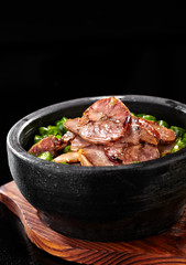 Delicious Chinese cuisine, spicy beef pot