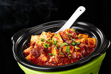 Delicious Chinese cuisine, Mapo Tofu