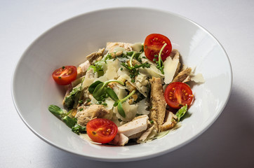 Caesar salad with chiken