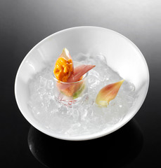 Delicious Japanese cuisine, sashimi