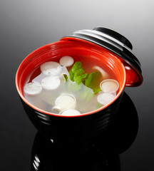 Delicious Japanese food, soup
