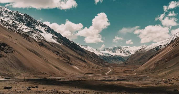 Time Lapse, Parque Provincial Aconcagua, Argentina (cine version)