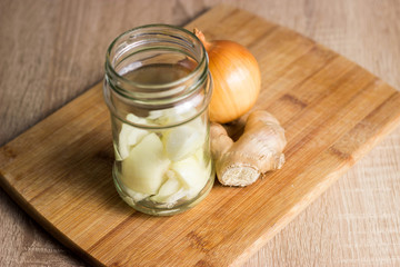 Heathly onion sirup