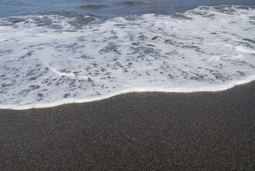 海　波　波打ち際　素材