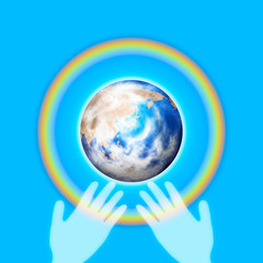 世界平和を願うイメージ