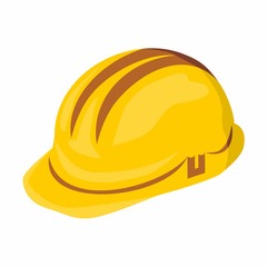 Vector illustration of a safety helmet, hard hat