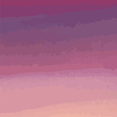 Beautiful hues of yellow gold pink and purple in hand painted watercolor background design with paint bleed and fringing in colorful sunset colors. 