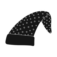 Isolated object of dreams and night sign. Set of dreams and bedroom stock symbol for web.