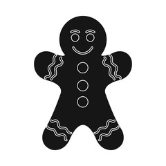 Isolated object of biscuit and bake sign. Set of biscuit and chocolate vector icon for stock.