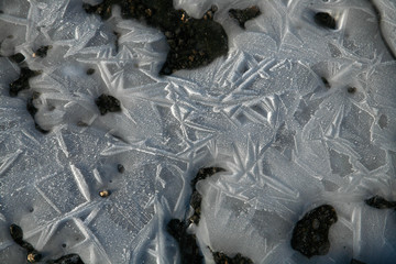 Ice texture