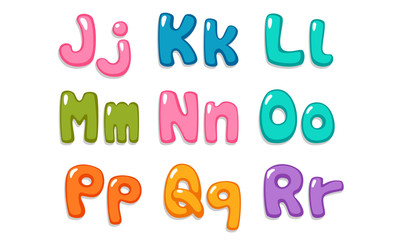 Candy color kid font part 2
