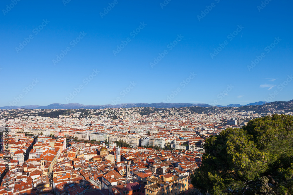 Wall mural City of Nice in France