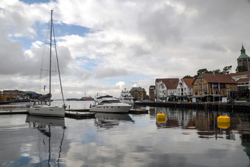Fototapeta premium Ship in Stavanger, in Norway