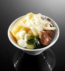 Delicious Japanese food, soup food