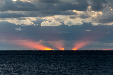 Sonnenaufgang &uuml;ber der Ostsee #1