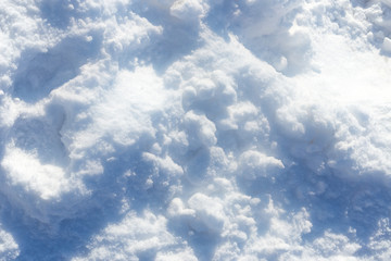 snow, white background