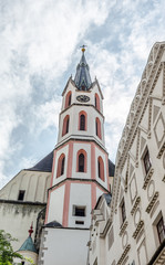 HDR einer Kirche in cesky krumlov