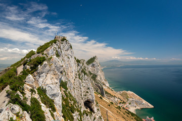 Fototapeta na wymiar Gibraltar - Spanien Andalusien