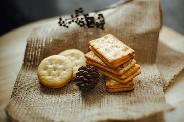 cookies on the table
