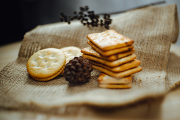 cookies on the table