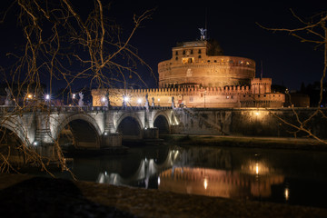 View of Rome. Castel Sant'Angelo