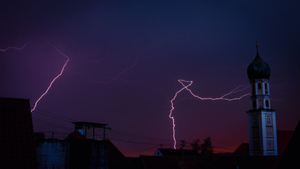 Blitz im himmel