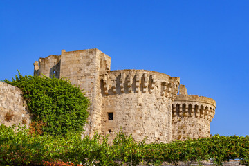 Fototapeta na wymiar Medieval town of Rhodes