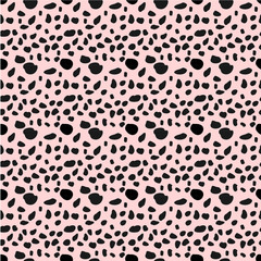 Abstract Black dot on background or backdrop.