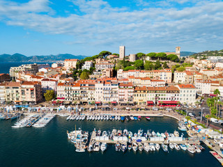 Cannes aerial panoramic view, France © saiko3p