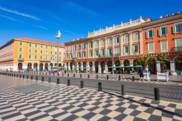Place Masséna à Nice