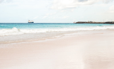 Meeresrauschen auf Barbados in der Karibik
