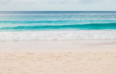 Meeresrauschen auf Barbados in der Karibik
