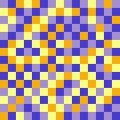 Colorful pattern with different shapes objects. Texture background for textile, print, paper, fabric background, wallpaper