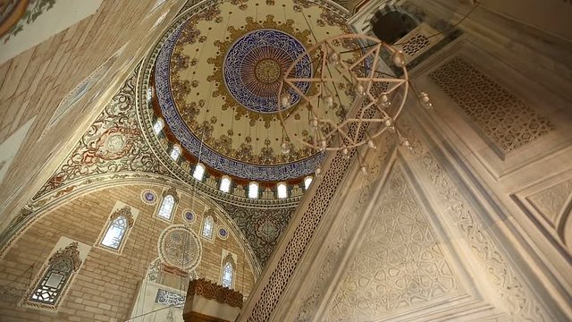 Edirne Yildirim Beyazit Mosque Doors Interior 3