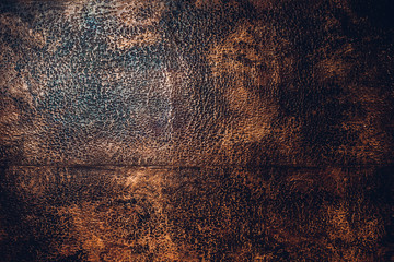 Chasing copper texture