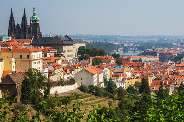 Obraz premium Prague city view