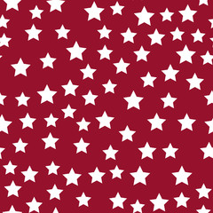 Night sky and stars Seamless vector EPS 10 pattern