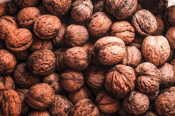 Ripe Walnuts Fruits