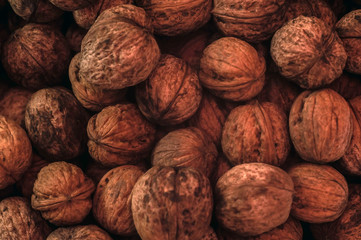 Ripe Walnuts Fruits