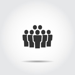 People Icon work group Team Vector